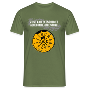 Mechaniker Shirt TÜV - Zustand entspricht Alter - Lustiges Geschenk T-Shirt - Militärgrün