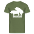 Lustig Schreine Bauern Shirt Drecksau Witziges T-Shirt - Militärgrün