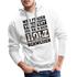 Wer Frauen versteht - der kann auch Holz schweißen - Lustiger Herren Premium Hoodie - weiß