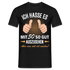 50.Geburtstag Ich hasse es mit 50 so gut auszusehen Geschenk T-Shirt - Schwarz