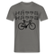 Fahrrad Fahrer Hätte Hätte Fahrradkette Witziges Männer T-Shirt - Graphit