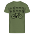 Fahrrad Fahrer Hätte Hätte Fahrradkette Witziges Männer T-Shirt - Militärgrün