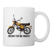 Simson Moped DDR IFA S51 Kaffee Tasse - weiß