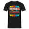 1951 Geburtstag Retro Musik Kassette Tape Limited Edition Geschenk T-Shirt - Schwarz