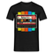 1950 Geburtstag Retro Musik Kassette Tape Limited Edition Geschenk T-Shirt - Schwarz