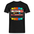 1950 Geburtstag Retro Musik Kassette Tape Limited Edition Geschenk T-Shirt - Schwarz