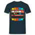 1950 Geburtstag Retro Musik Kassette Tape Limited Edition Geschenk T-Shirt - Navy