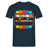 1965 Geburtstag Retro Musik Kassette Tape Limited Edition Geschenk T-Shirt - Navy