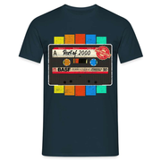 2000 Geburtstag Retro Musik Kassette Tape Limited Edition Geschenk T-Shirt - Navy