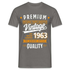 60. Geburtstag - Vintage - Original Parts - Geboren 1963 - Geschenk T-Shirt - Graphit