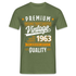 60. Geburtstag - Vintage - Original Parts - Geboren 1963 - Geschenk T-Shirt - Militärgrün