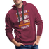 40. Geburtstag - Vintage - Original Parts - Geboren 1983 - Geschenk Premium Hoodie - Bordeaux