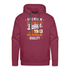 40. Geburtstag - Vintage - Original Parts - Geboren 1983 - Geschenk Premium Hoodie - Bordeaux