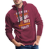 50. Geburtstag - Vintage - Original Parts - Geboren 1973 - Geschenk Premium Hoodie - Bordeaux