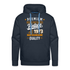 50. Geburtstag - Vintage - Original Parts - Geboren 1973 - Geschenk Premium Hoodie - Navy