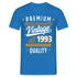 30. Geburtstag - Vintage - Original Parts - Geboren 1993 - Geschenk T-Shirt - Royalblau