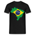 Brasilien Flagge - Geschenk für Brasilien Fans - T-Shirt - Schwarz