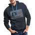 Cooler Musik Hoodie mit Motiv Tape Kassette Herren Premium Hoodie - Navy