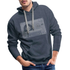 Cooler Musik Hoodie mit Motiv Tape Kassette Herren Premium Hoodie - Jeansblau