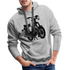 Simson S51 DDR Moped Herren Premium Hoodie - Grau meliert