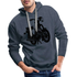 Simson S51 DDR Moped Herren Premium Hoodie - Jeansblau