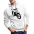 Simson Schwalbe DDR Moped Herren Premium Hoodie - weiß