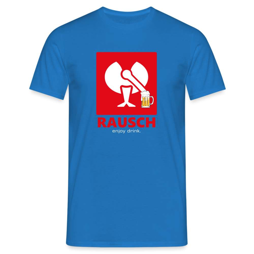 Bier Engelbert Rausch Parodie Lustiges Geschenk T-Shirt - Royalblau