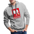 Bier Engelbert Rausch Parodie Lustiges Geschenk Herren Premium Hoodie - Grau meliert