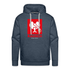 Bier Engelbert Rausch Parodie Lustiges Geschenk Herren Premium Hoodie - Jeansblau