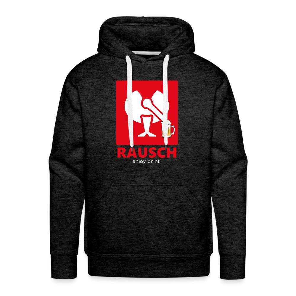 Bier Engelbert Rausch Parodie Lustiges Geschenk Herren Premium Hoodie - Anthrazit