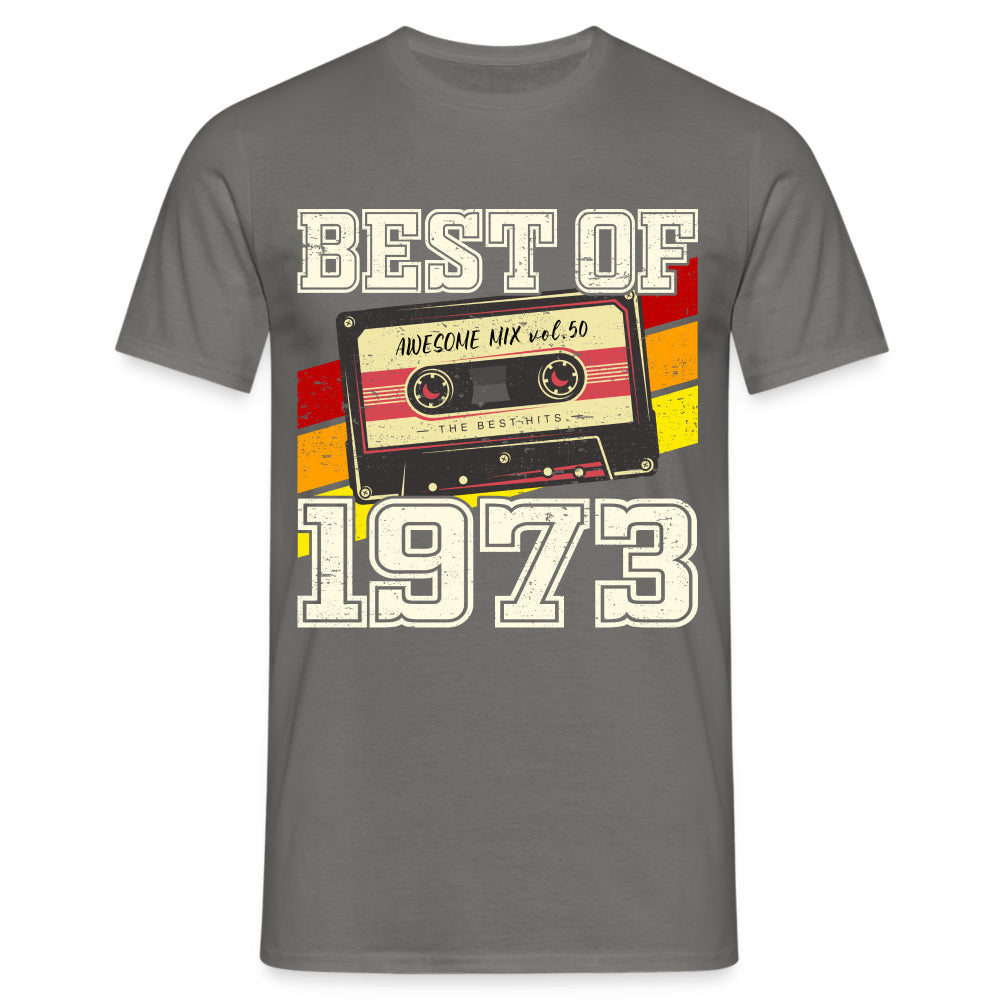 51. Geburtstag Retro Kassette Best of 1973 Geschenk T-Shirt