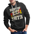 50. Geburtstag Retro Kassette Best of 1973 Geschenk Herren Premium Hoodie - Schwarz