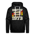 50. Geburtstag Retro Kassette Best of 1973 Geschenk Herren Premium Hoodie - Anthrazit