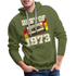 50. Geburtstag Retro Kassette Best of 1973 Geschenk Herren Premium Hoodie - Olivgrün