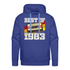 40. Geburtstag Retro Kassette Best of 1983 Geschenk Herren Premium Hoodie - Königsblau