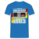 40. Geburtstag Gamer Level 40 Unlocked 1983 Geschenk T-Shirt - Royalblau
