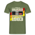 40. Geburtstag Gamer Level 40 Unlocked 1983 Geschenk T-Shirt - Militärgrün