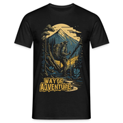 Wandern Camping - Way Of Adventure - T-Shirt - Schwarz