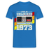 50. Geburtstag Gamer Level 40 Unlocked 1973 Geschenk T-Shirt - Royalblau