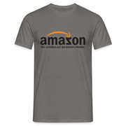 Anti Amazon Shirt - Wenn Du Amazon auch nicht magst - lustiges T-Shirt - Graphit