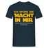 Ich spüre die Macht in mir - Könnte auch Essen sein Lustiges T-Shirt - Navy