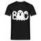 Halloween Kostüm - BOO Geist - Lustiges Halloween T-Shirt - Schwarz