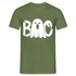 Halloween Kostüm - BOO Geist - Lustiges Halloween T-Shirt - Militärgrün