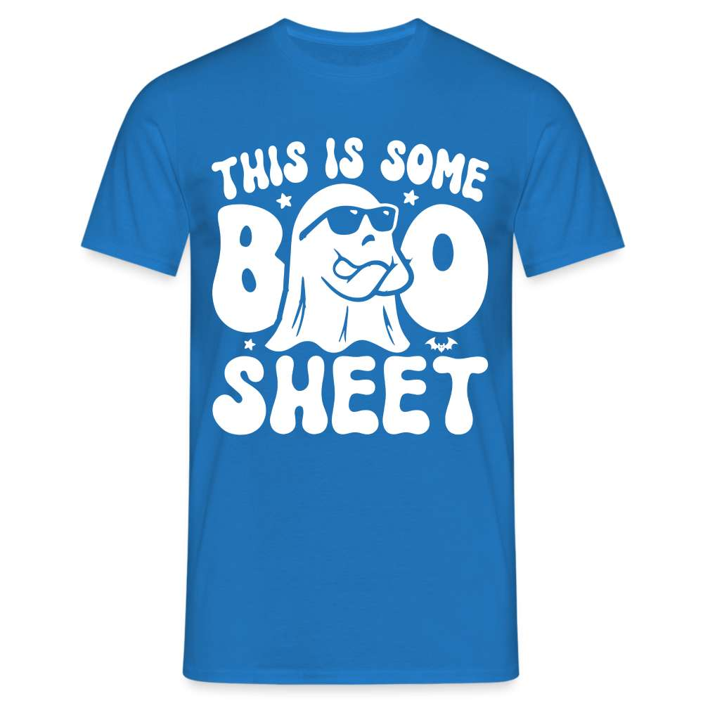 Halloween Kostüm - Some Boo Sheet - Lustiges Halloween T-Shirt - Royalblau