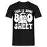 Halloween Kostüm - Some Boo Sheet - Lustiges Halloween T-Shirt - Schwarz