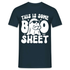 Halloween Kostüm - Some Boo Sheet - Lustiges Halloween T-Shirt - Navy