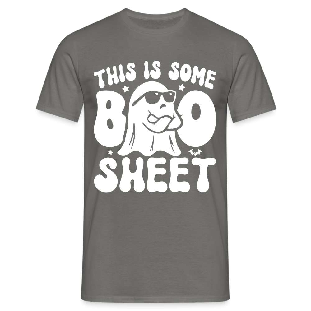 Halloween Kostüm - Some Boo Sheet - Lustiges Halloween T-Shirt - Graphit