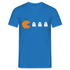 Halloween - Retro Gaming - Pixel Game - Pac Game Geschenk T-Shirt - Royalblau