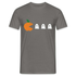 Halloween - Retro Gaming - Pixel Game - Pac Game Geschenk T-Shirt - Graphit