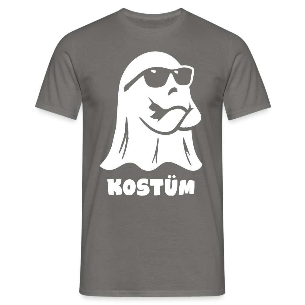 Halloween Muffel Kostüm - Gelangweilter Geist - Lustiges Halloween T-Shirt - Graphit